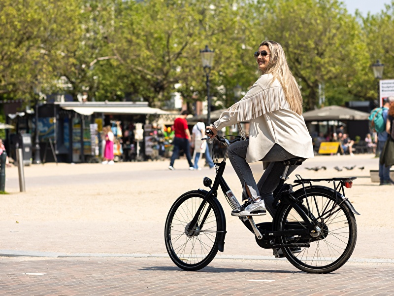 The best way to explore Amsterdam is by bike